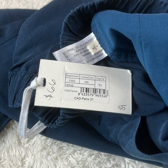 Yerse Tencil Paris pants in navy blue, size small or T1 NWT - Picture 6 of 6